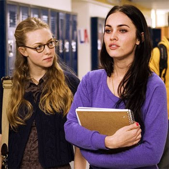  "Jennifer's Body," between Amanda Seyfried and Megan Fox's characters, 