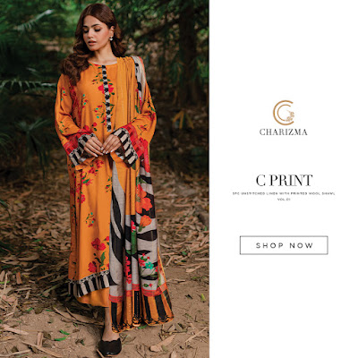 Fall Winter Collection By Charizma | New 3 Piece Suits | Pakistani Dress Designs