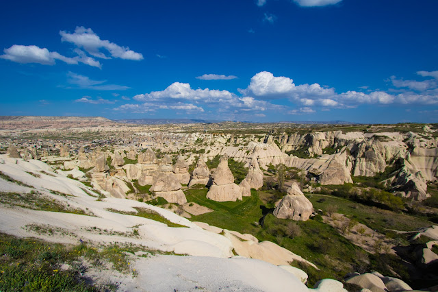 Punto panoramico tra Goreme ed Uchisar-Cappadocia