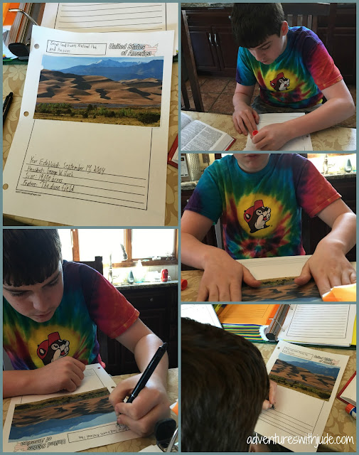 creating pages for Great Sand Dunes National Park