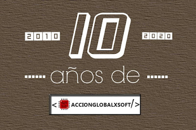 10º aniversario de AccionGlobalXSoft
