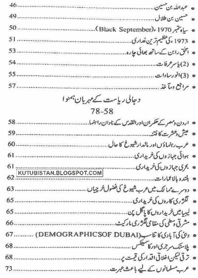 Contents of the Urdu Book Dajjal 3 by Mufti Abu Lubaba Shah Mansoor