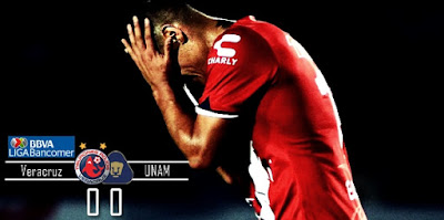 LIGA MX | Veracruz y UNAM dividen puntos.