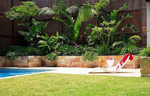 Simple Backyard Pool Landscaping Ideas