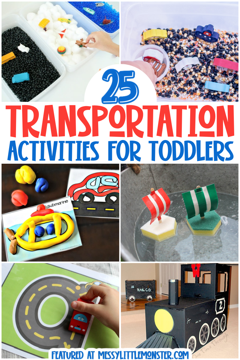 Transportation Planes, Train, and Ships Activities, Crafts, and Games