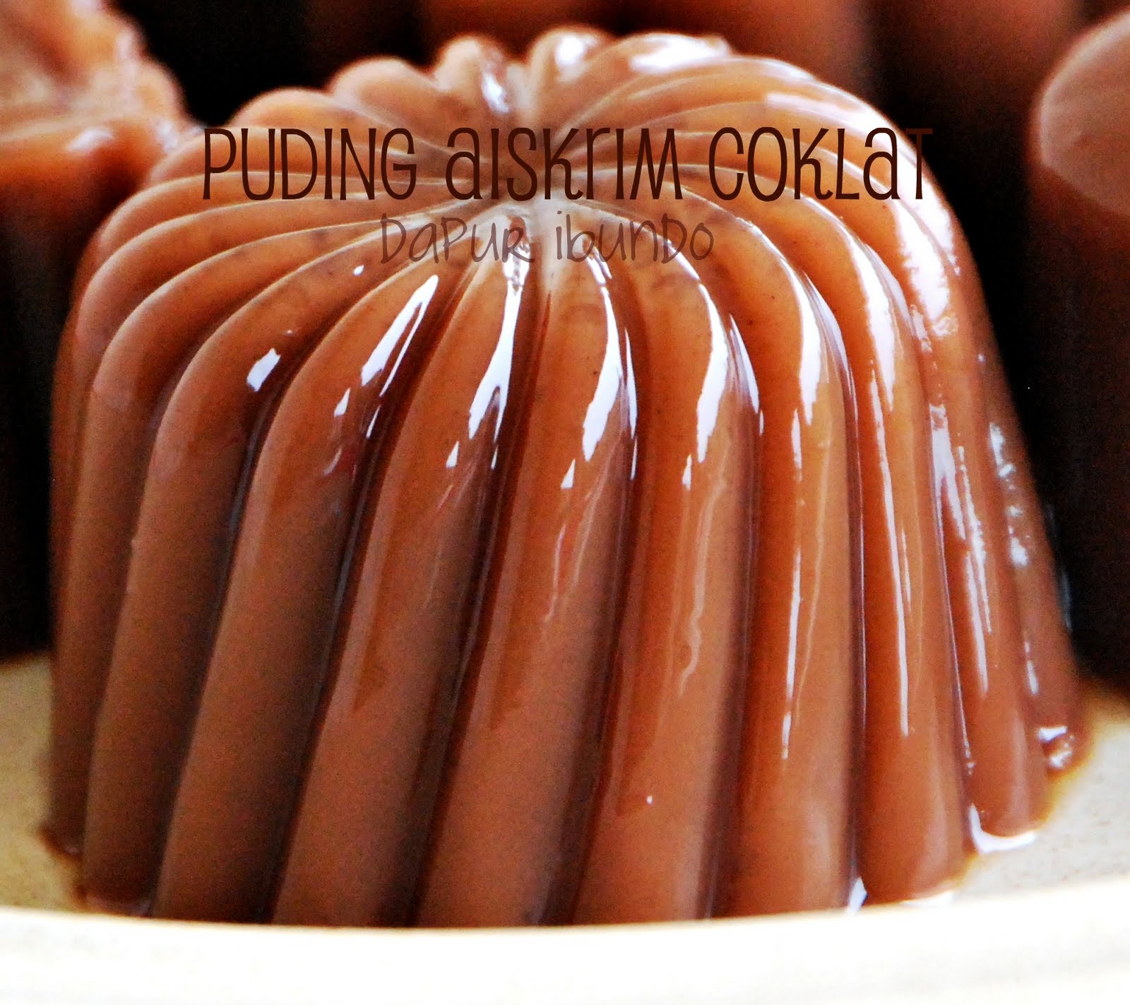 Dapur ibundo: Puding Aiskrim Coklat