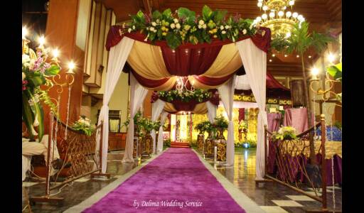 Delima Wedding Gallery DEKORASI RESEPSI GEDUNG 