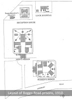 Plan of Boggo Road Gaol layout, c.1910