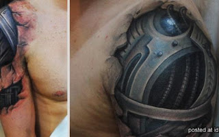 Keren, Tatto Tangan Terminator Karya Yomico Moreno [ www.BlogApaAja.com ]