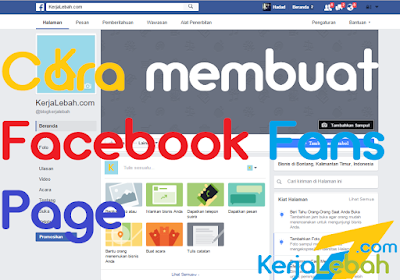 Membuat Facebook Fans Page