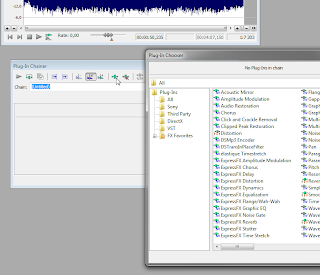 Effect Chainer in Sony Sound Forge Pro 9