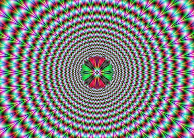 Pulsating Illusion- Visual Opitcal Illusion