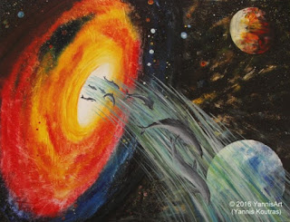  “Acrylic on canvas” Code: Free Dolphins in Space (Size: 70 X50cm)  Διαβάστε περισσότερα: http://yannisart.webnode.com/oil-paintings-on-canvas-by-yanniskoutras-yannisart/#C-2016-yannisart-jpg