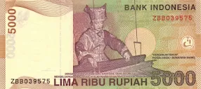 5000 Rupiah 2001 (Emisi 2001)