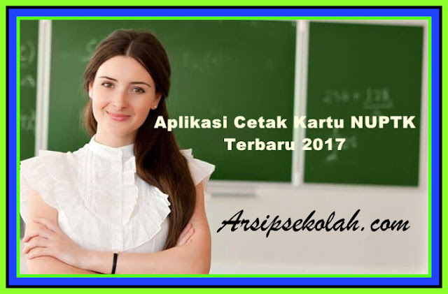 Download Aplikasi Cetak Kartu NUPTK 2017 