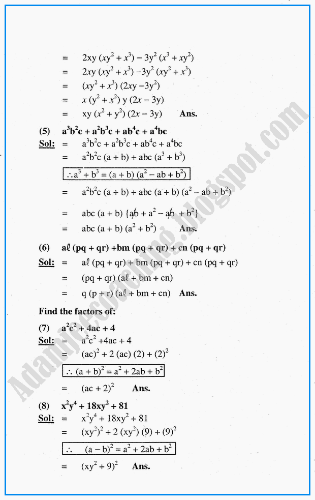 exercise-5-1-factorization-hcf-lcm-simplification-and-square-roots-mathematics-notes-for-class-10th