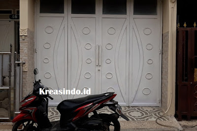 Model Pintu Lipat Besi Cat Semprot Tanpa Rel Harga Bersaing