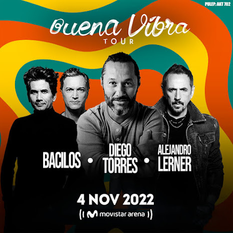 CONCIERTO de Diego Torres, Bacilos y Alejandro Lerner