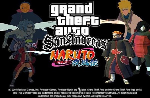 Download Mod Loadscreen Naruto GTA San Andreas PC Gratis