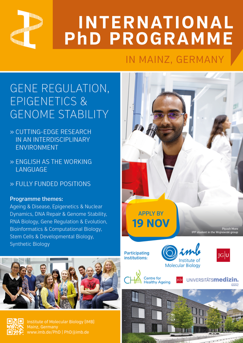 Molecular Biology PhD Opening in Germany