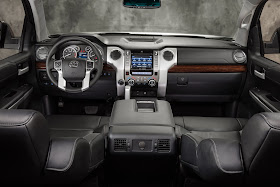 Interior view of 2014 Toyota Tundra Limited