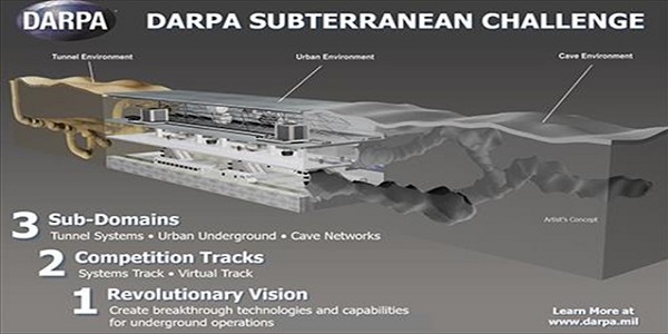 DARPA Subterranean Challenge: Το αμερικανικό Πεντάγωνο «κοιτά» κάτω από το έδαφος