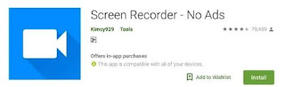 Aplikasi Kimcy 929 Screen Recorder Android Gratis