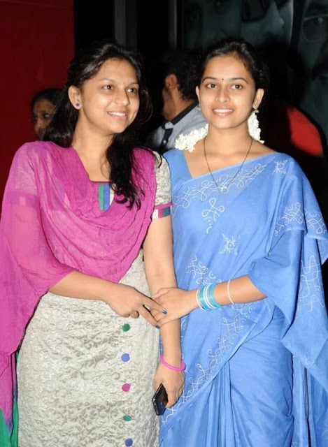 Sri Divya with sister  Sri Ramya