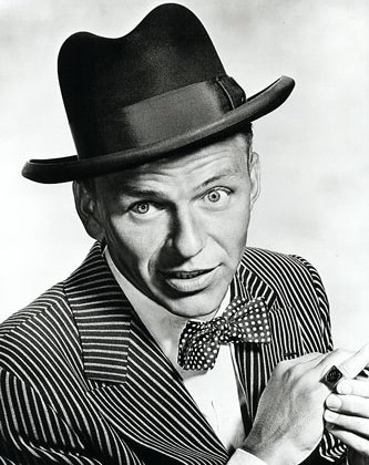 Foto de Frank Sinatra con sombrero