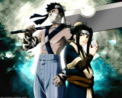 Haku and Zabuza Wallpaper