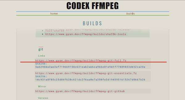 ffmpeg-git-full.7zダウンロードリンク画像