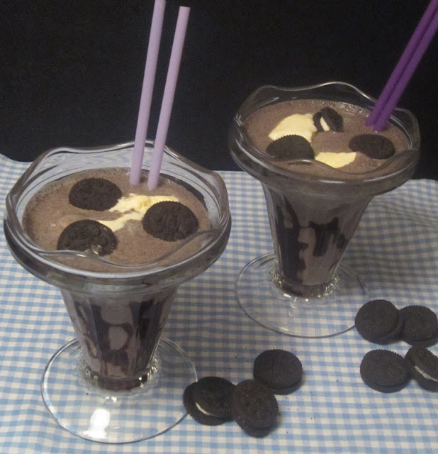 batido-galletas-oreo, postre-oreo, oreo-milkshake