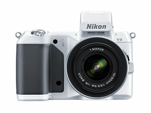 Nikon 1 V2 14.2 MP HD Digital Camera Body Only (White)