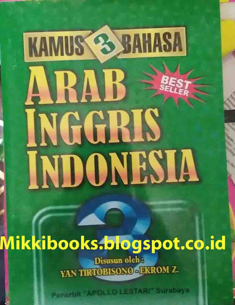 KAMUS 3 Bahasa Indeks  Mikki Books
