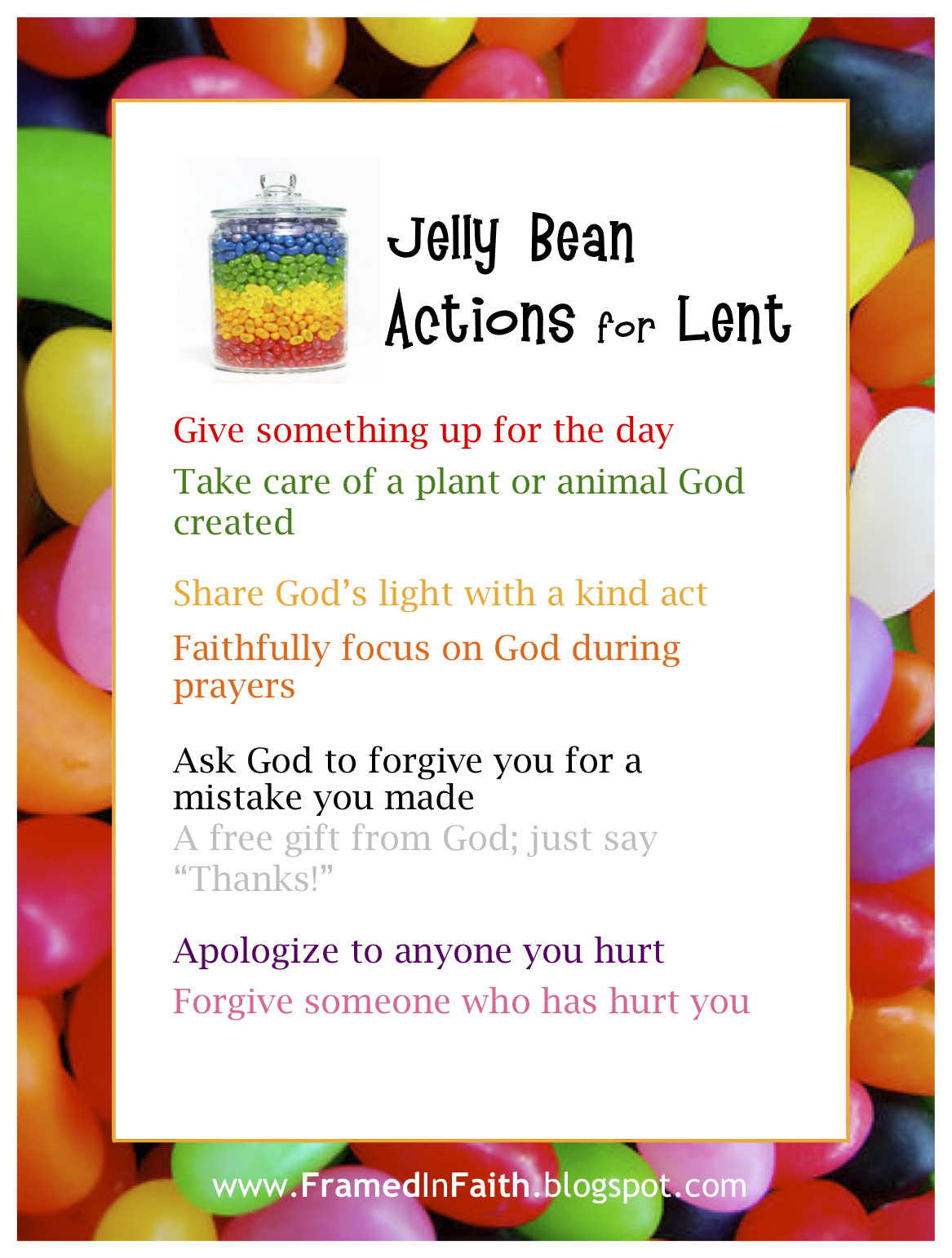 Jelly Beans & Jesus