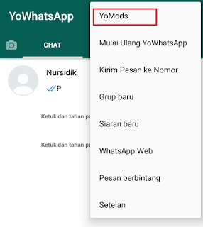 pilih menu yomods