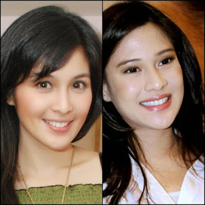 Sandra Dewi dan Dian Sastro