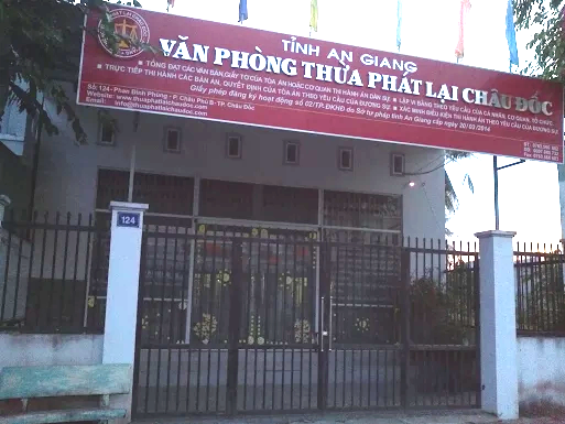 Văn phòng Thừa phát lại Châu Đốc nằm ở đâu