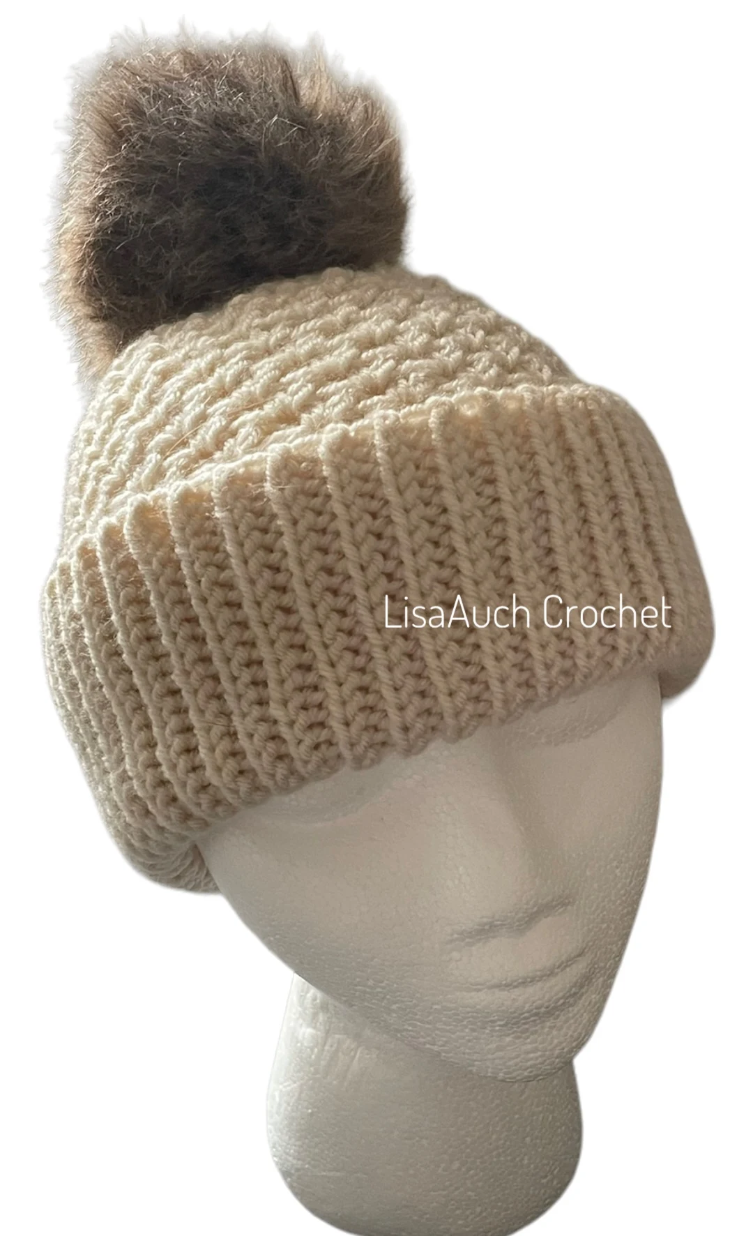 Unique crochet hat pattern for adult - womans crochet Hat