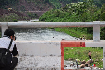 tắm tiên xưa và nay- Phố núi và bạn bè