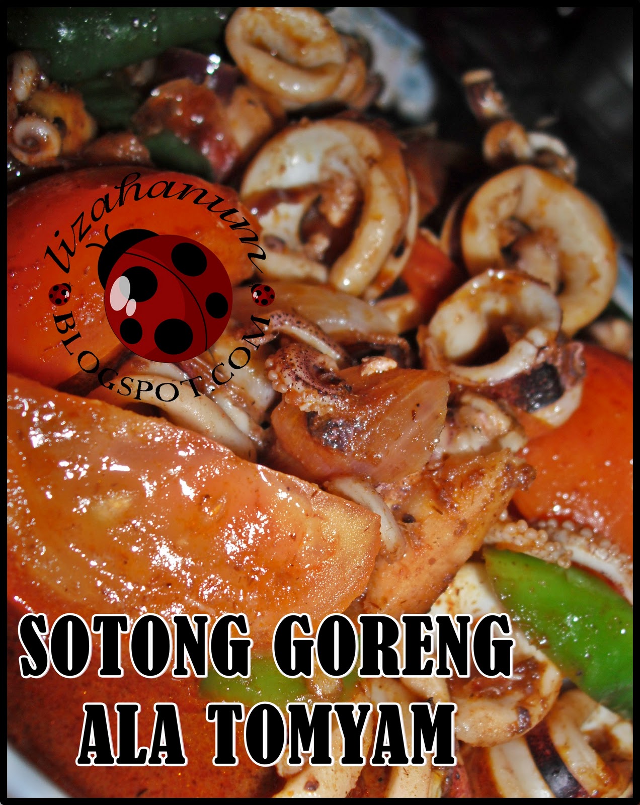 SWEET LIZAHANUM: SOTONG GORENG ALA TOMYAM