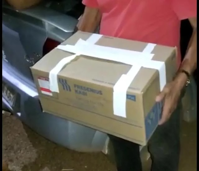 Homem tem pernas amputadas após acidente, e hospital entrega membros à família em caixa de papelão