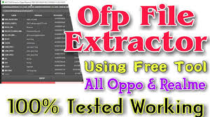 MCT OFP Extractor tool [Oppo flash File Extractor] Latest Version