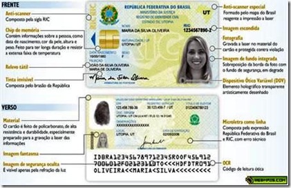 carteira de indentidade