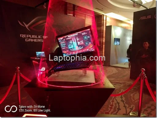 Asus ROG Zephyrus GX501, Laptop Gaming Bertenaga GeForce GTX 1080 Tertipis