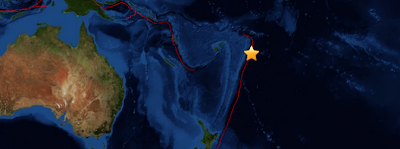 TERREMOTO 6,4 GRADOS SACUDE TONGA, O2 DE NOVIEMBRE 2013