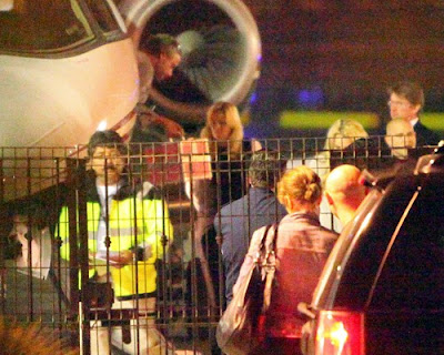 Britney Spears and Jason Trawick arriving in Mexico