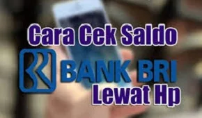 Cara Cek Saldo BRI Lewat SMS