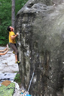 Ivan Doublet dans l'Amoche doigts, Isatis