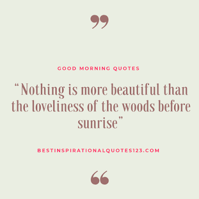 Motivational Good Morning Quotes